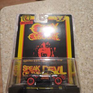 OZZY OSBOURNE 1968 Camaro M2 Machines Rock Legends Red Wheels CHASE